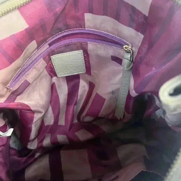 KOOBA Everette Tote  Genuine Leather Purse - Taupe Color - Picture 14 of 14